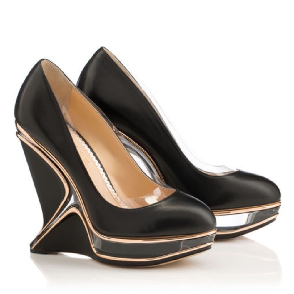 RARE Charlotte Olympia Brand Zaha Hadid heels